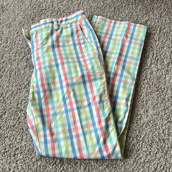 Vineyard Vines Other - Vineyard Vines Pastel Plaid Pants